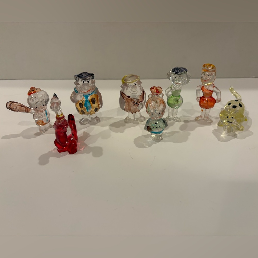 Flintstones Crystal Imperial Hong Kong Figures set of 8